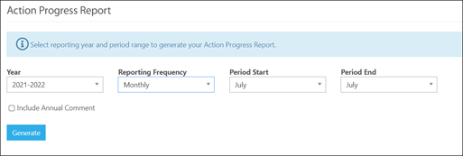 Action-progrees-report